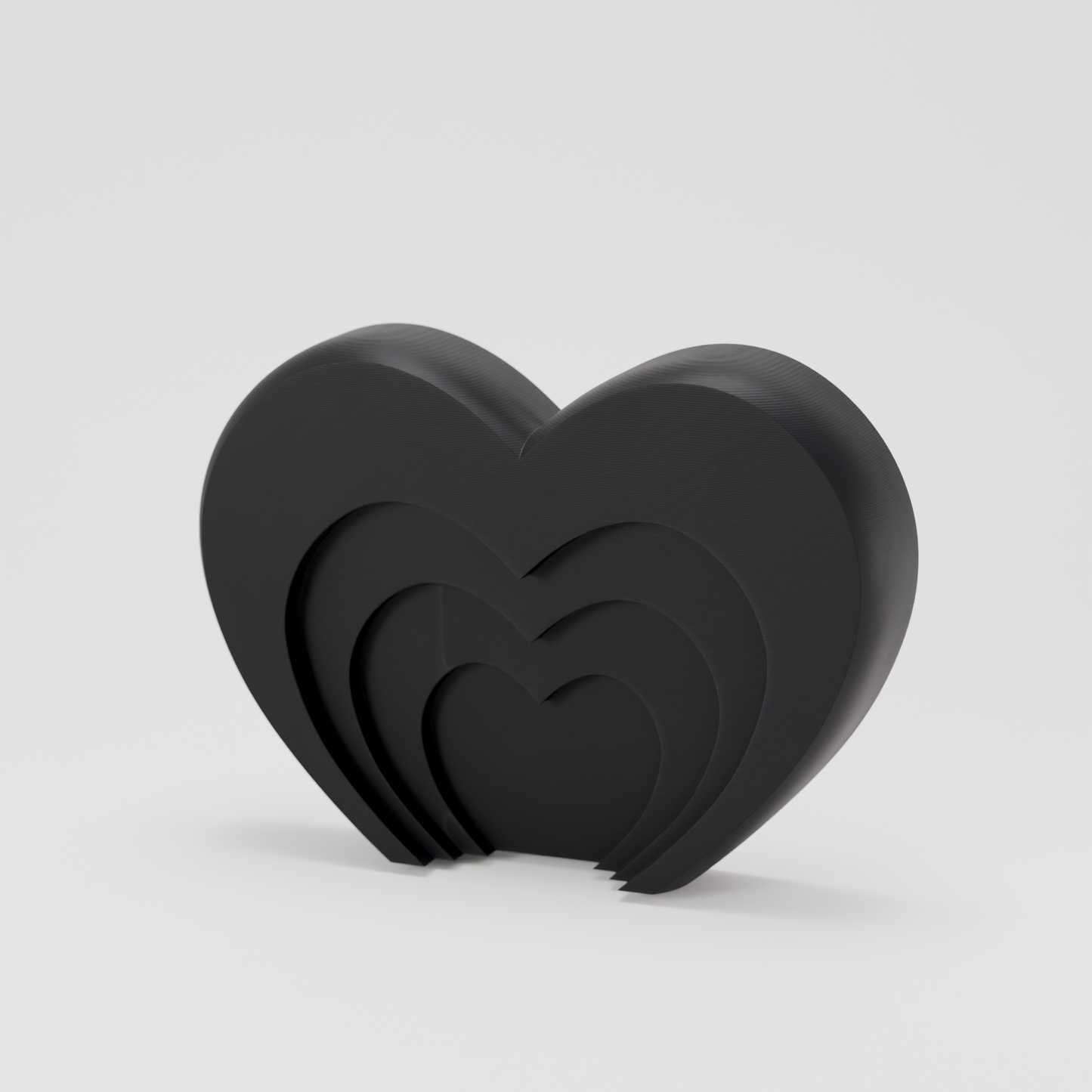 Layered Heart Decor
