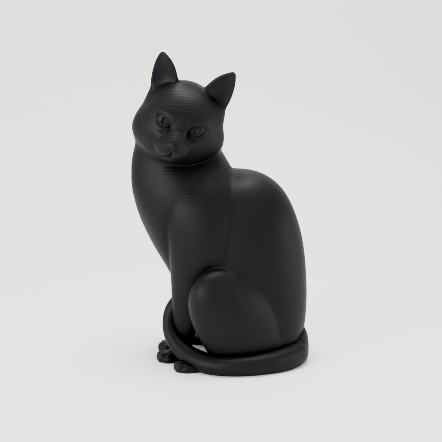 Modern Cat Sculpture