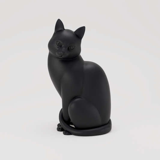 Modern Cat Sculpture