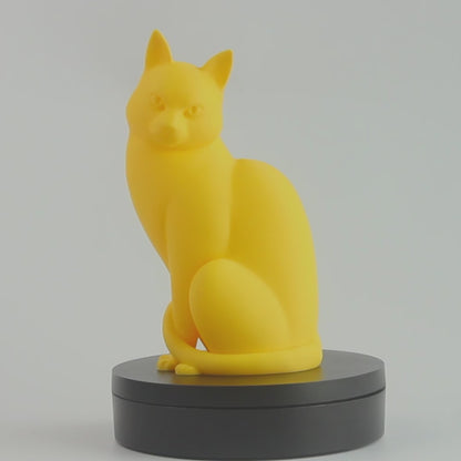 Modern Cat Sculpture