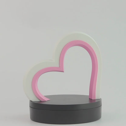 Double Heart Decor
